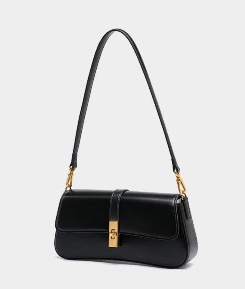 Marcellina Luxe Leather Shoulder Bag