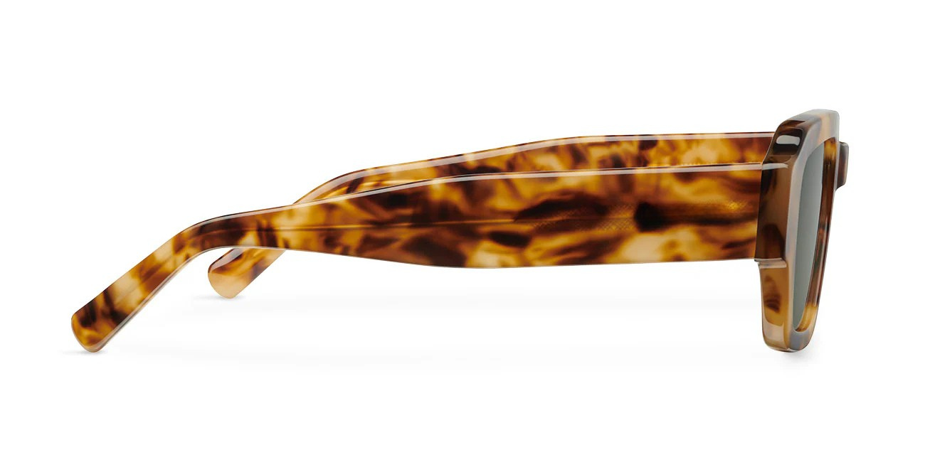 Vintage Charm Square Bio-Acetate Sunglasses