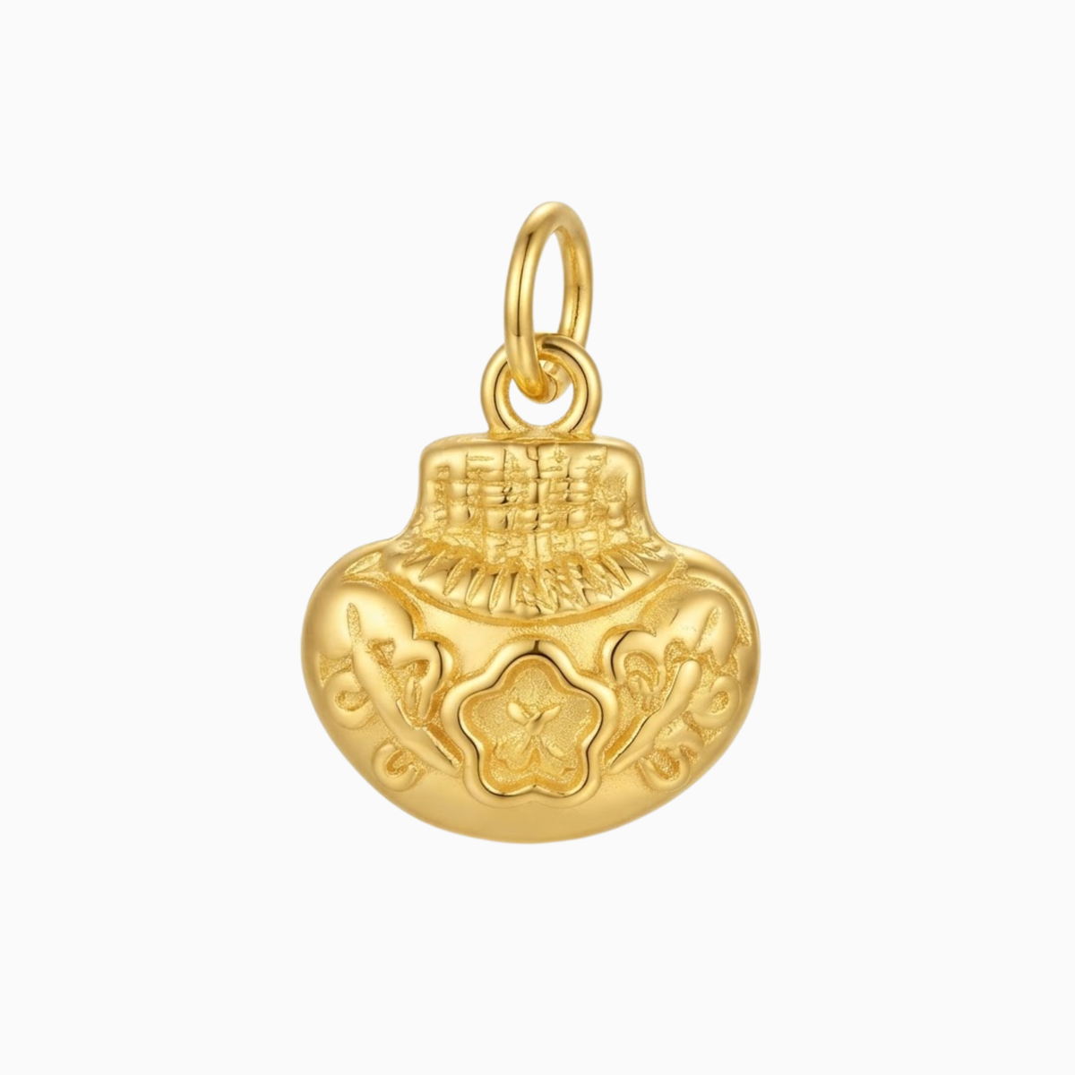 Charms - Gold Lucky Money Pouch Pendant