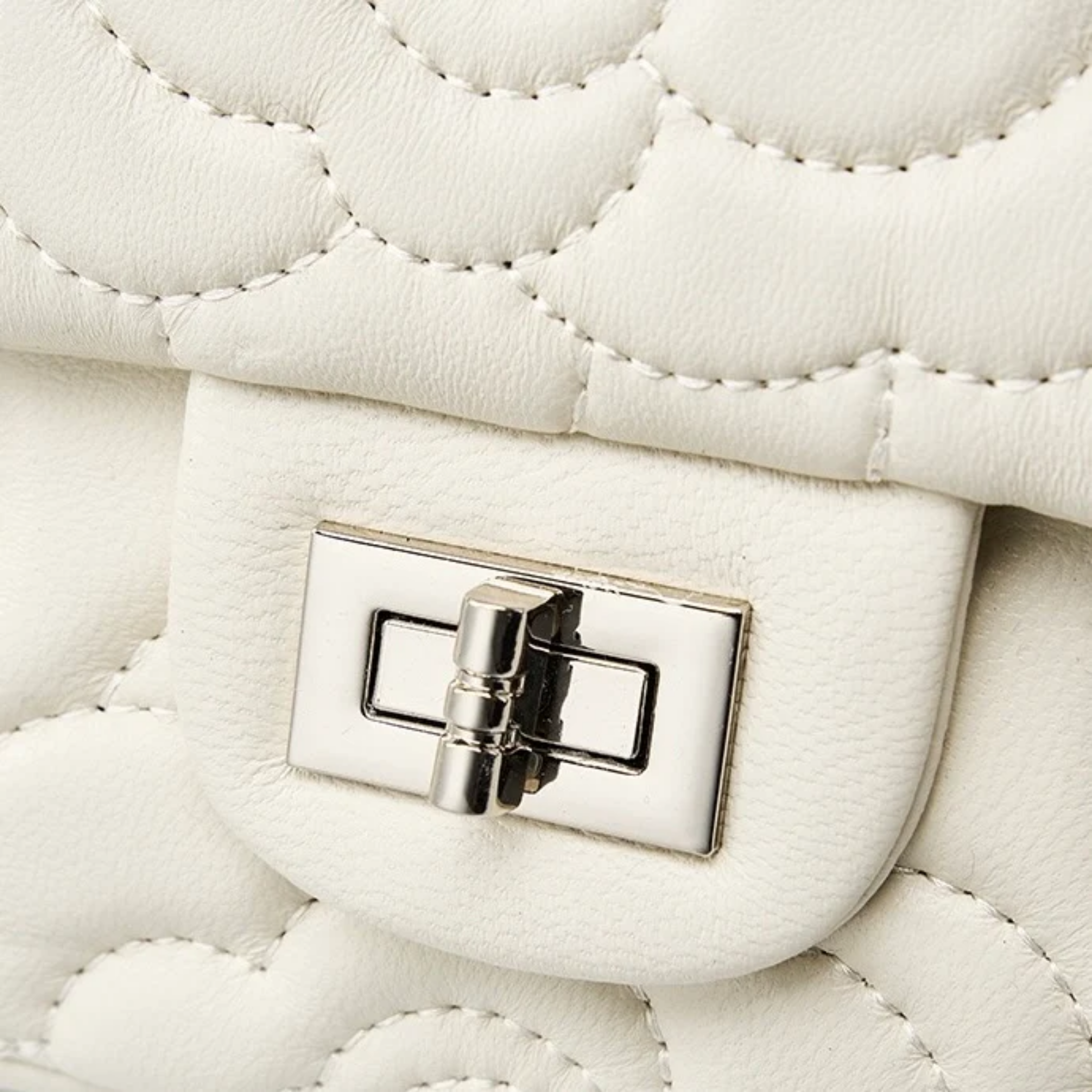 Ravienne Genuine Sheepskin Chain Crossbody Bag