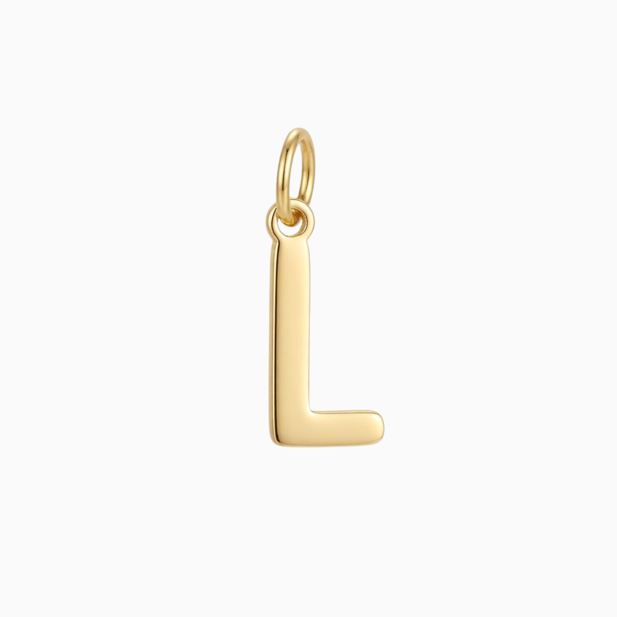 Charms - Gold Initial L Pendant