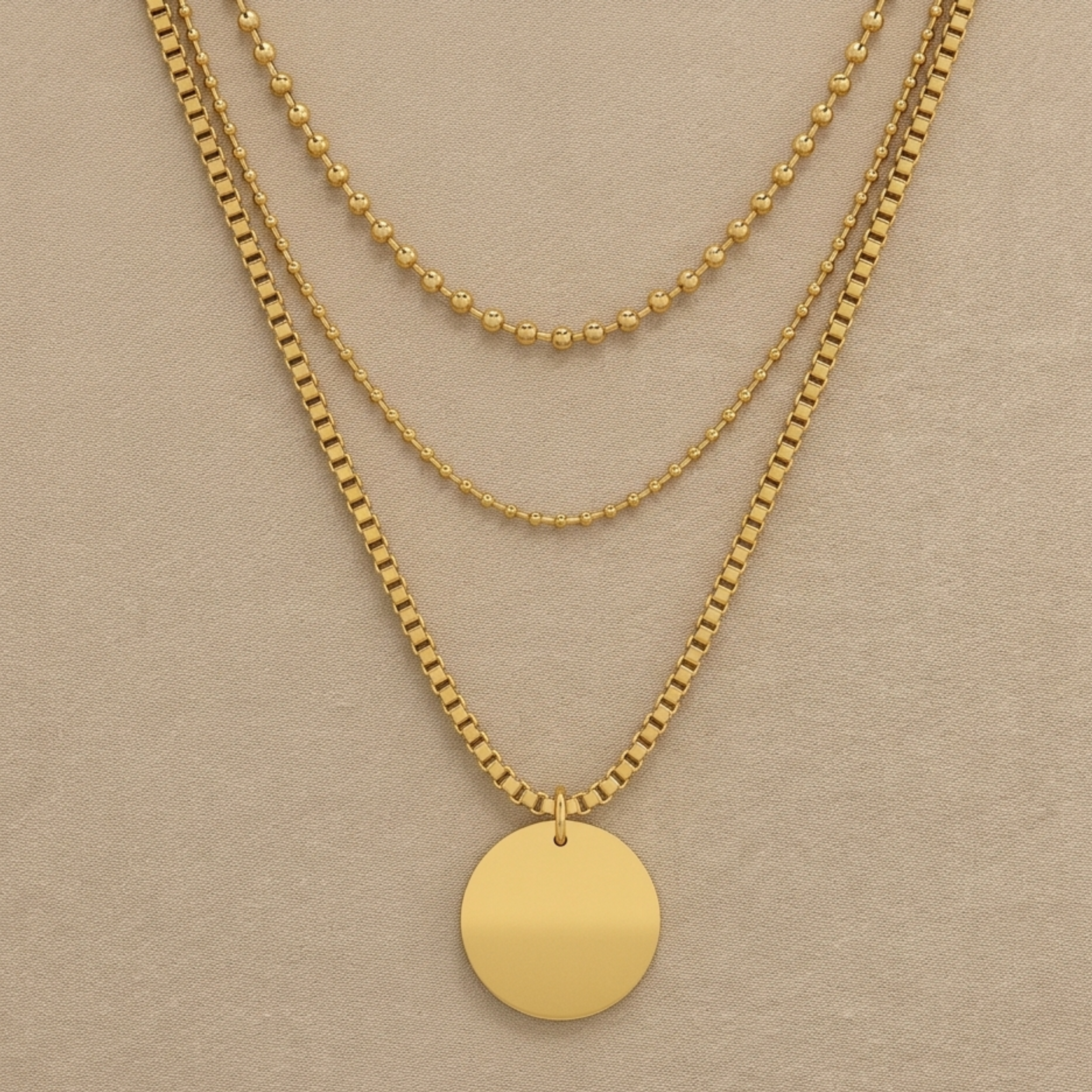 Solenne Layered Radiance Necklace