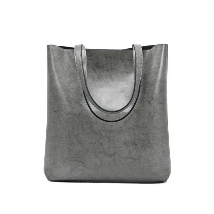 Structured Leather Tote