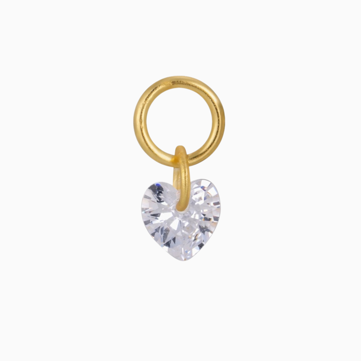Charms - Heart Pure Crystal Pendant