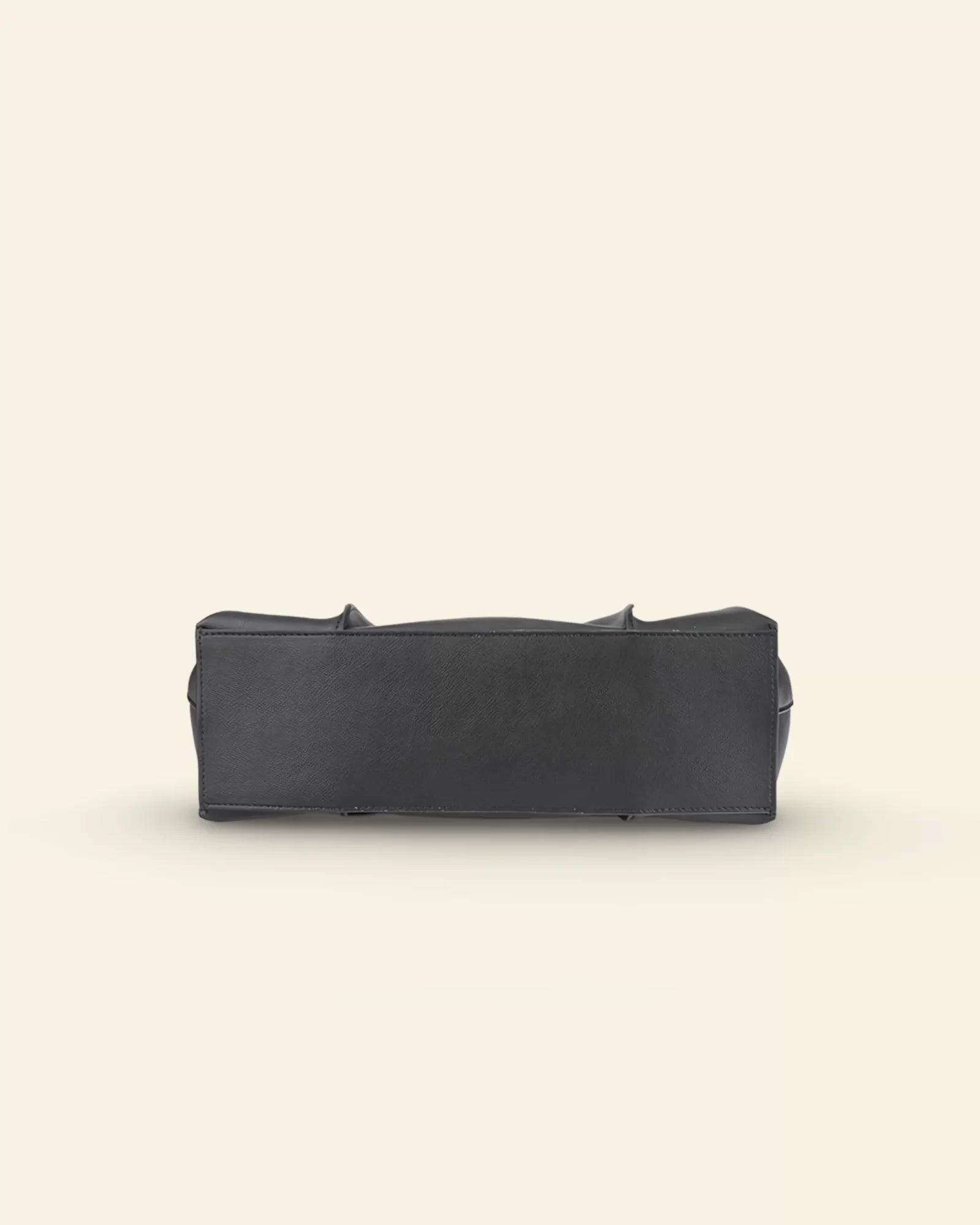 Elegant Versatility Leather Bucket Tote