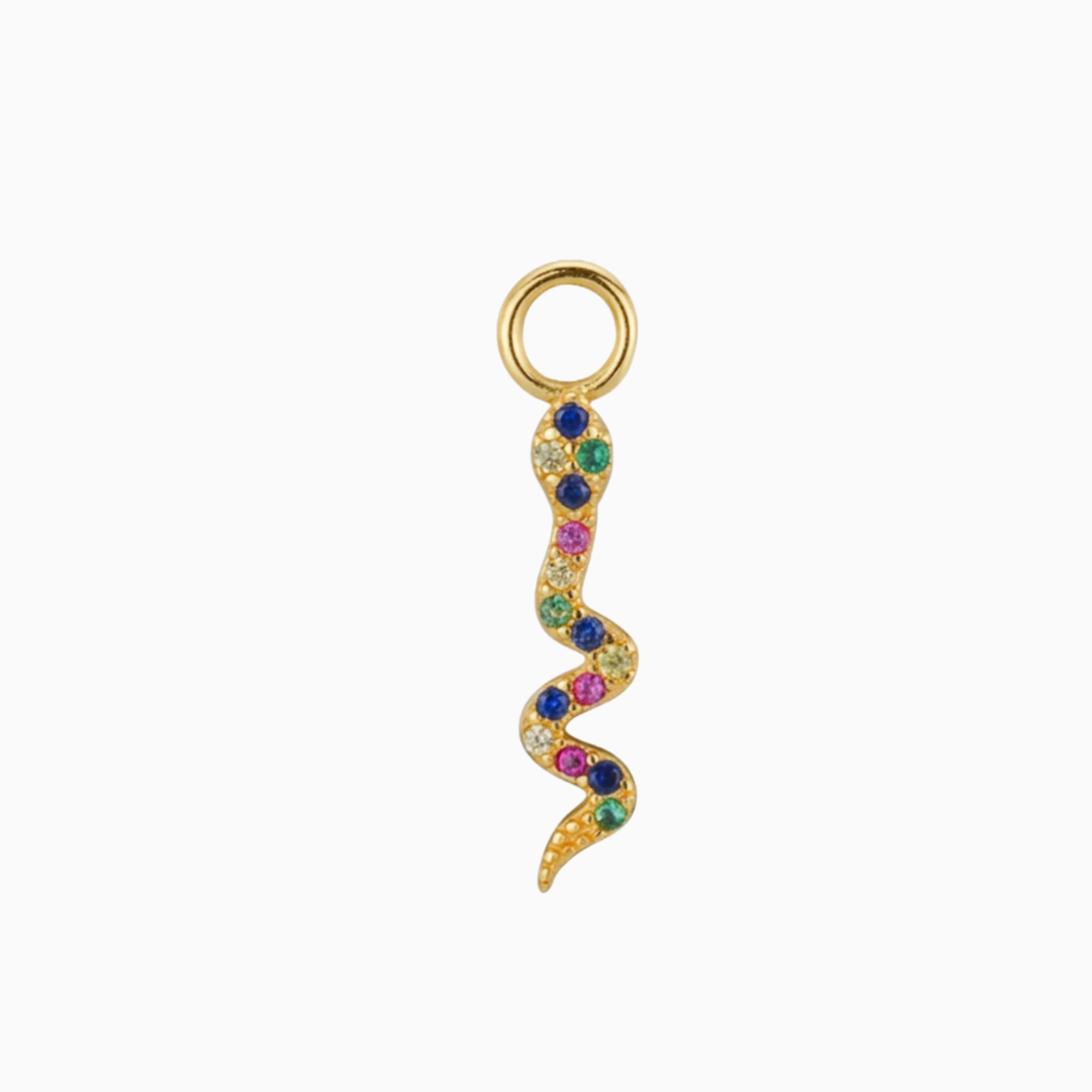 Charms - Prismatic Serpent Pendant