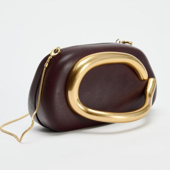 Mother-of-Pearl Box Clutch