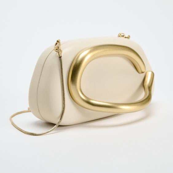 Mother-of-Pearl Box Clutch