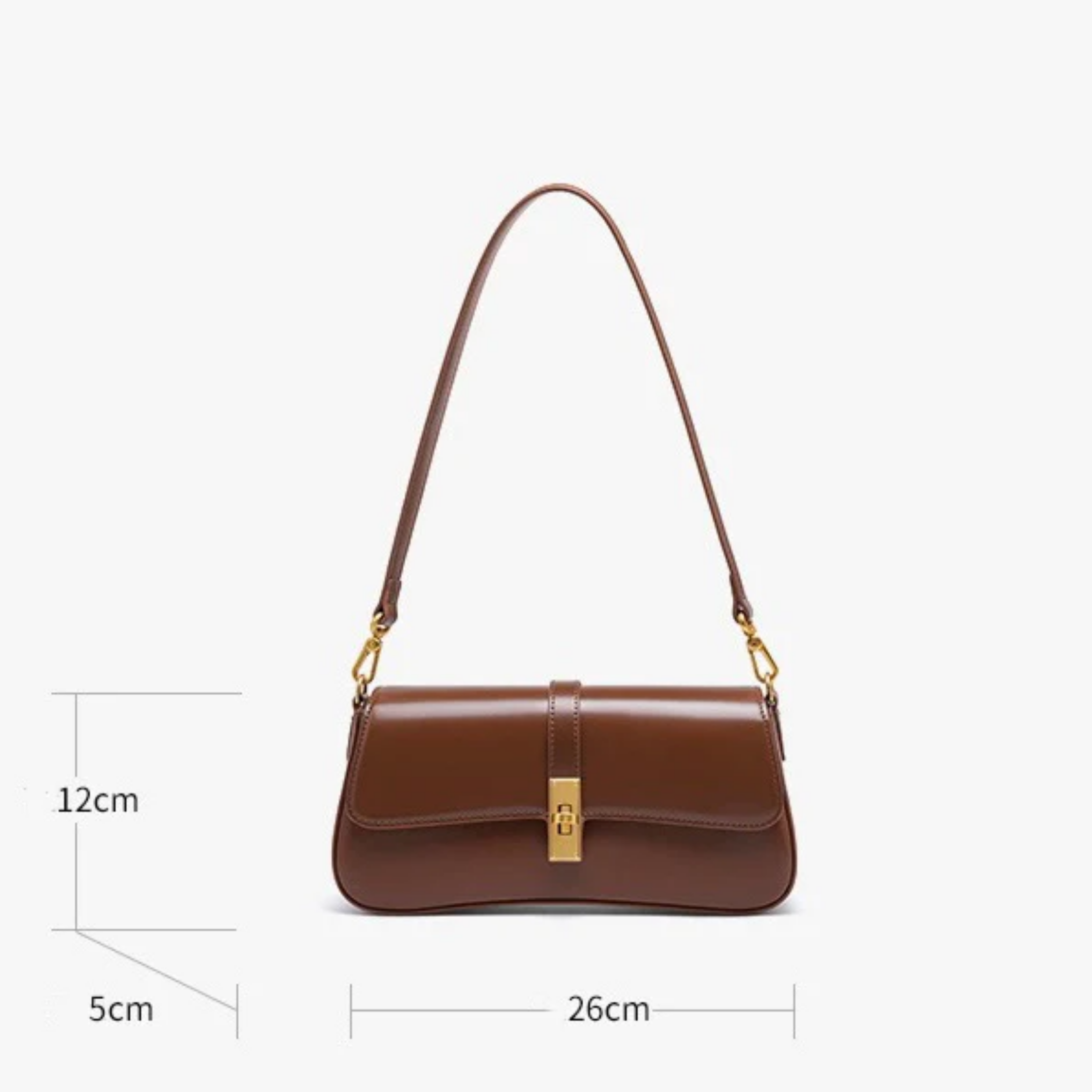 Kaelune Genuine Leather Vintage Crossbody Shoulder Bag