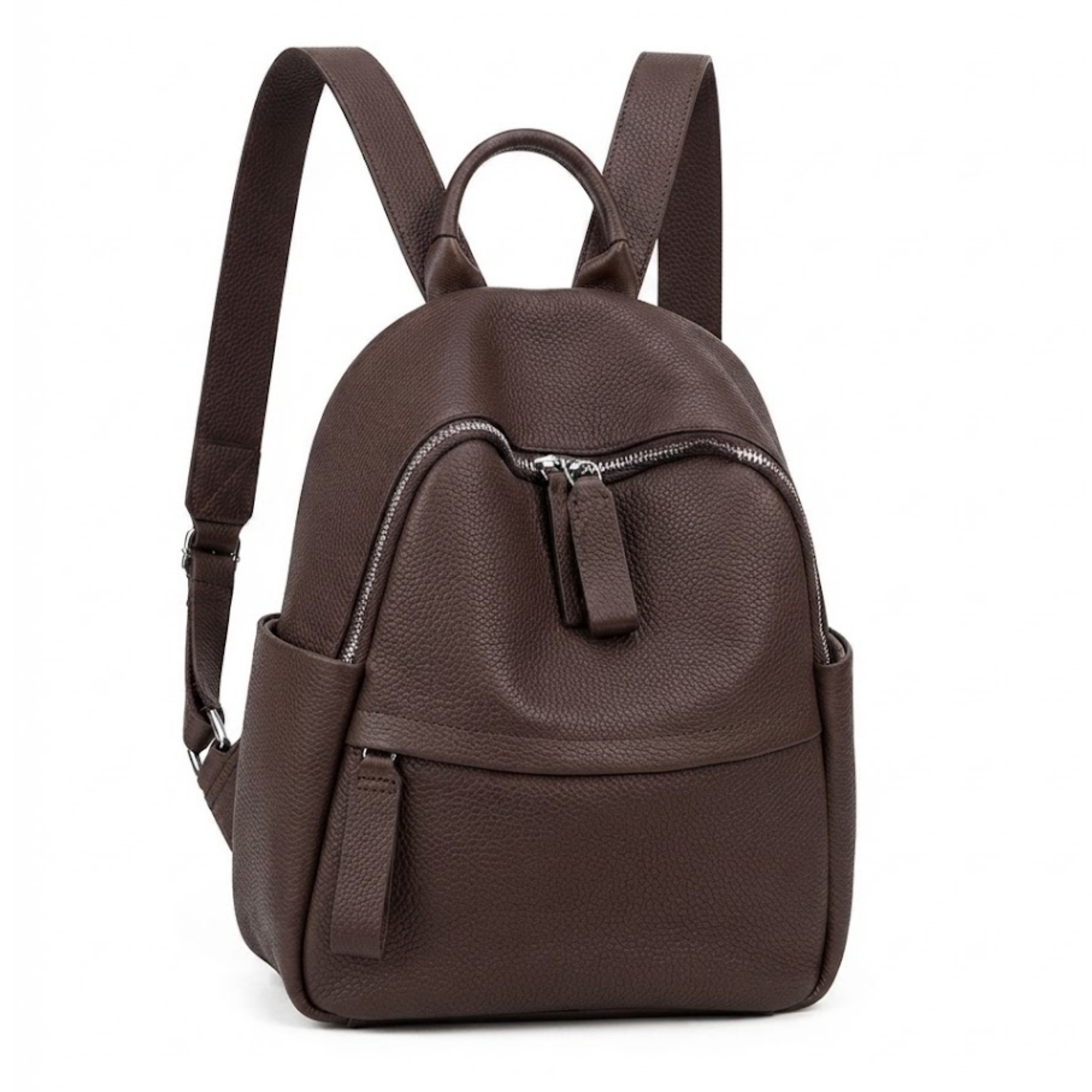 Vivienne Classic Genuine Leather Backpack