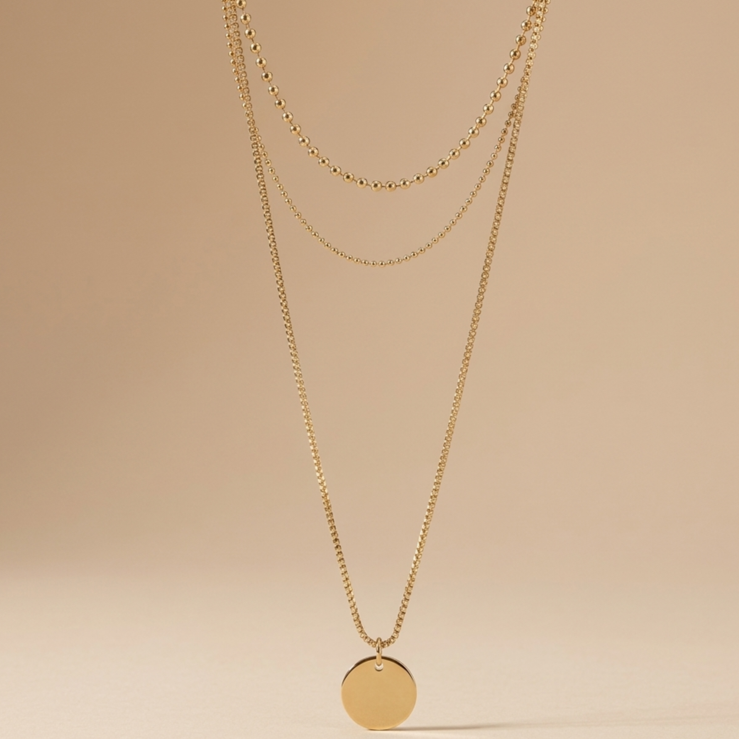 Solenne Layered Radiance Necklace