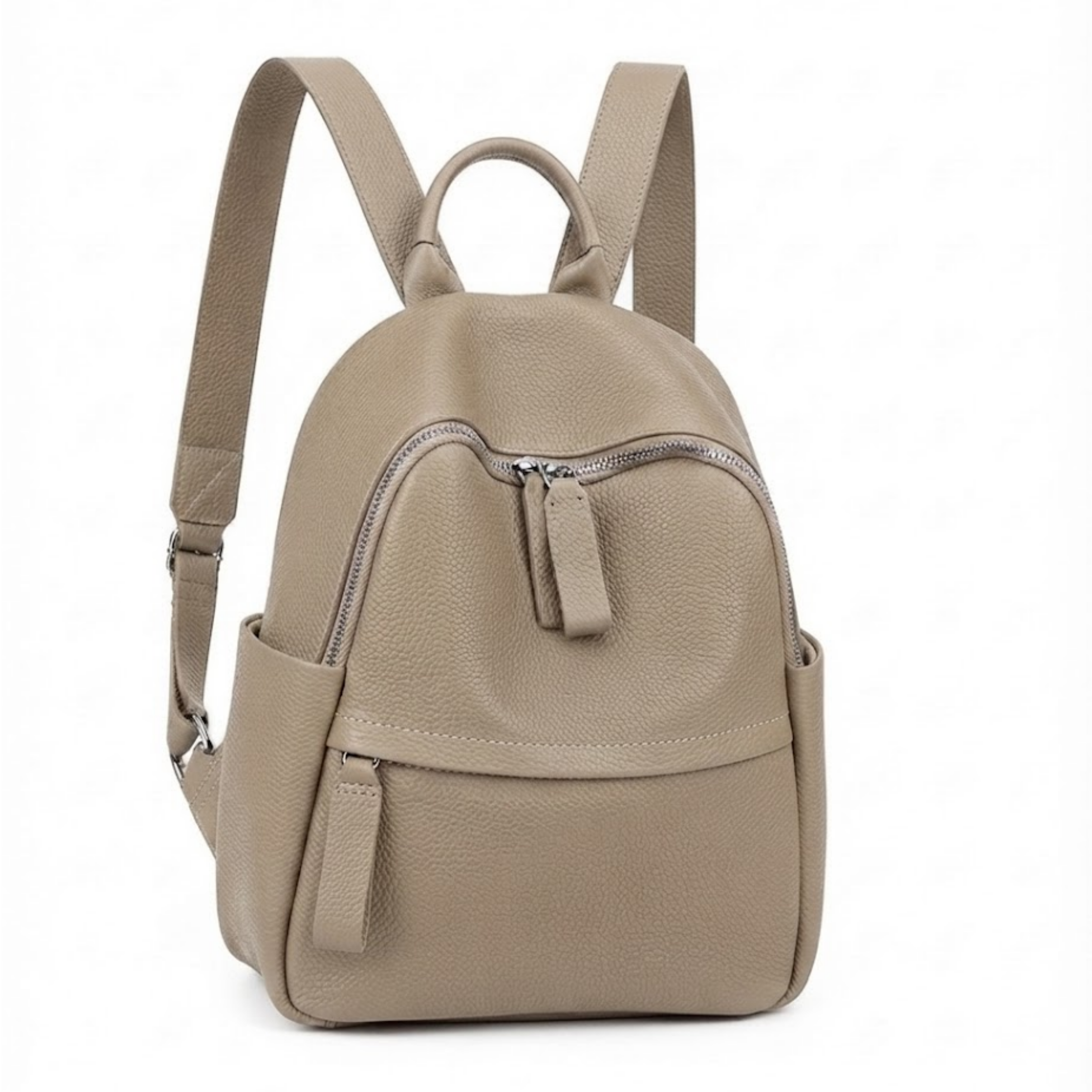 Vivienne Classic Genuine Leather Backpack