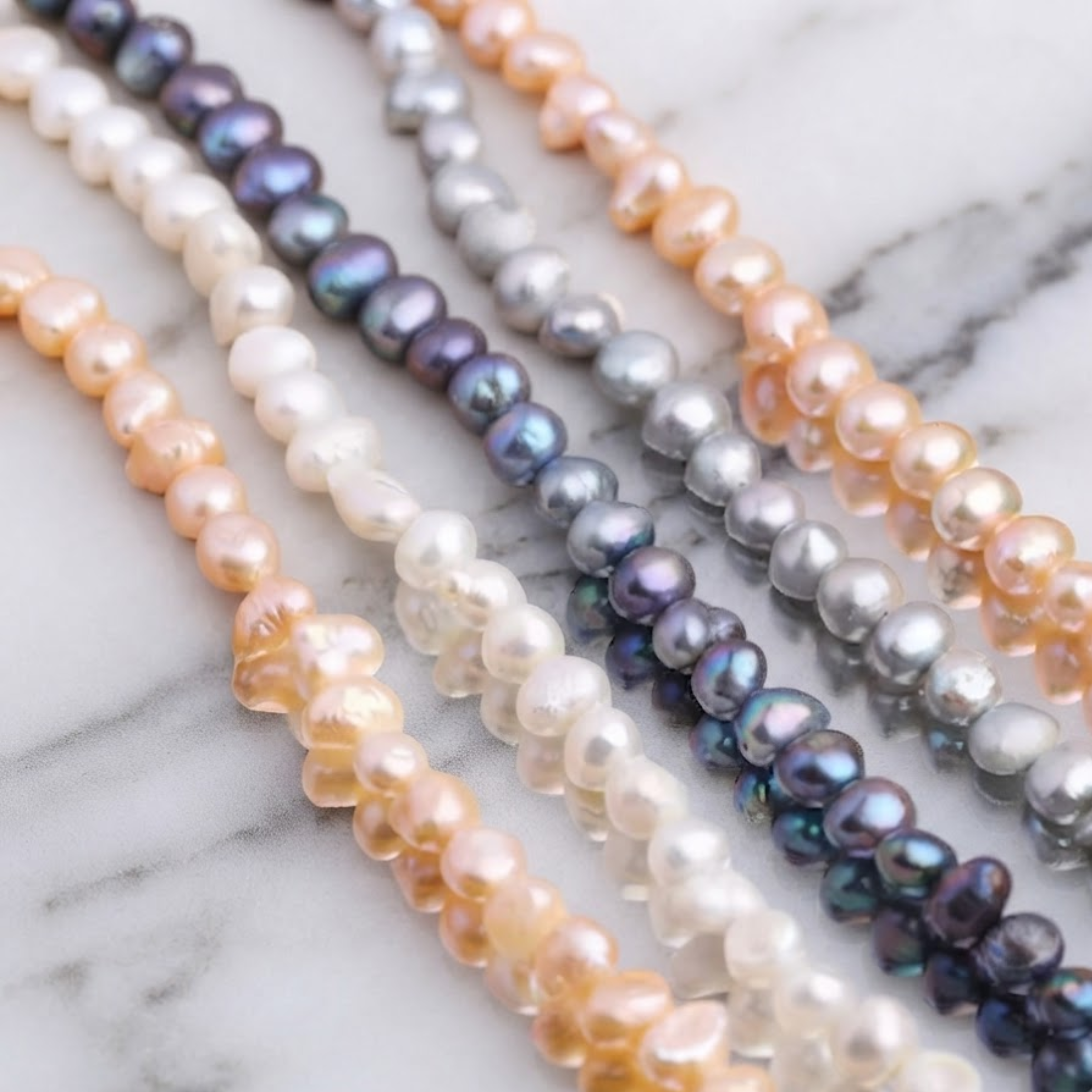 Collana Melantha con perle d’acqua dolce