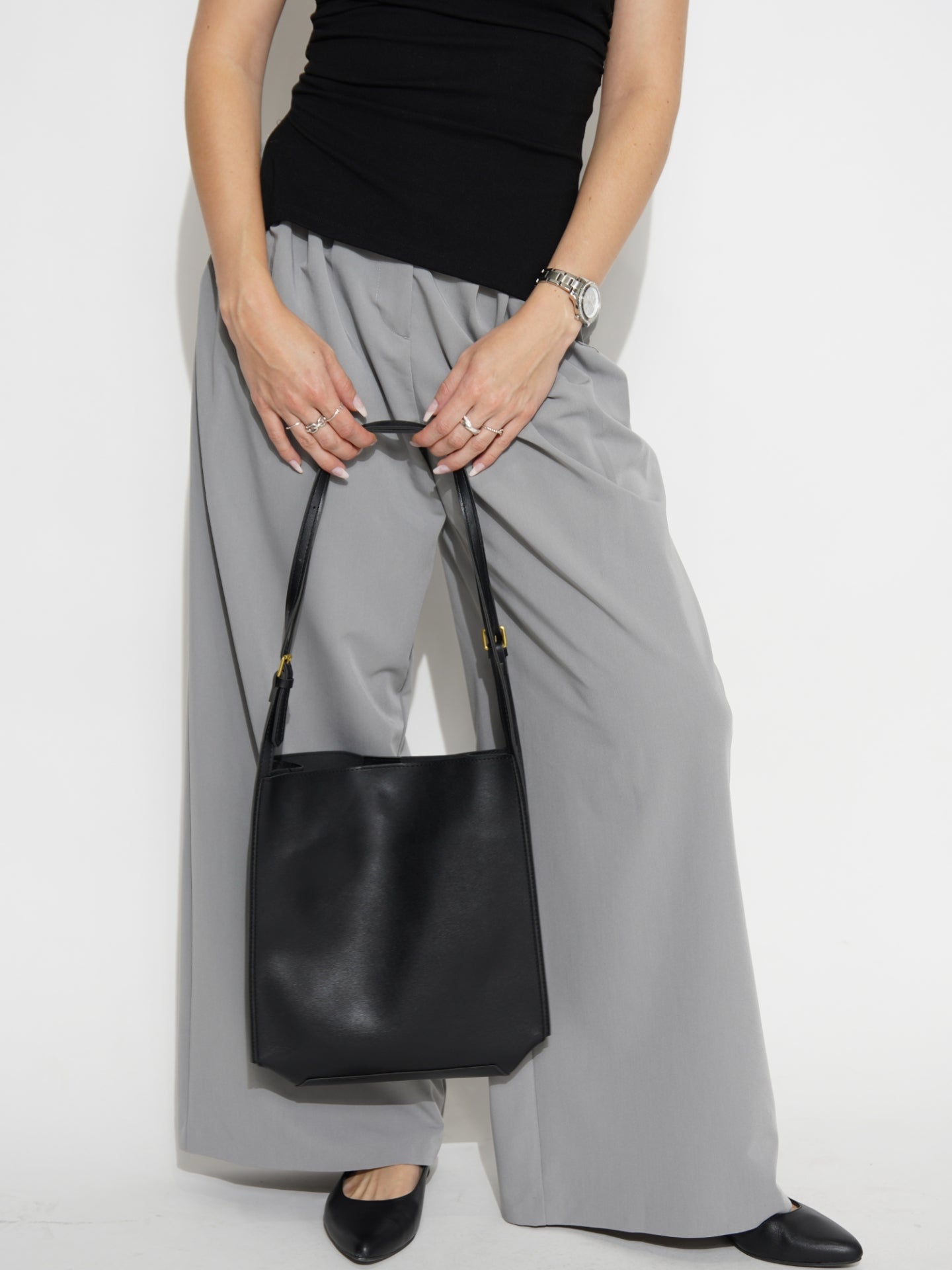 Arya Daily Chic Vegan Leather Shoulder Bag