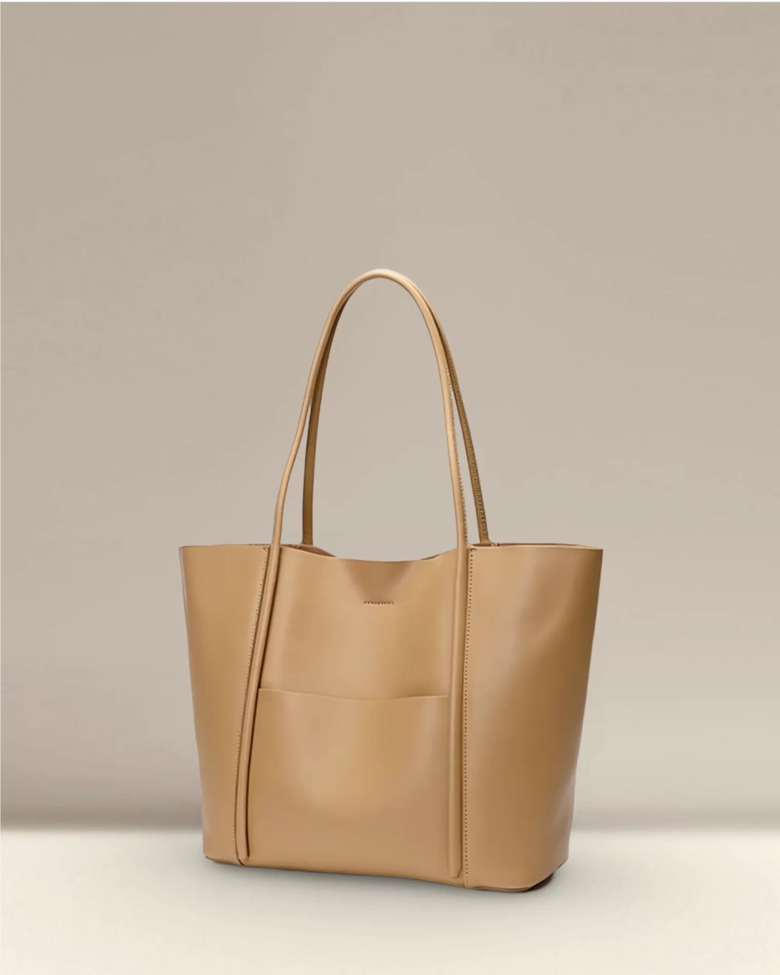 Urban Chic Leather Laptop Tote