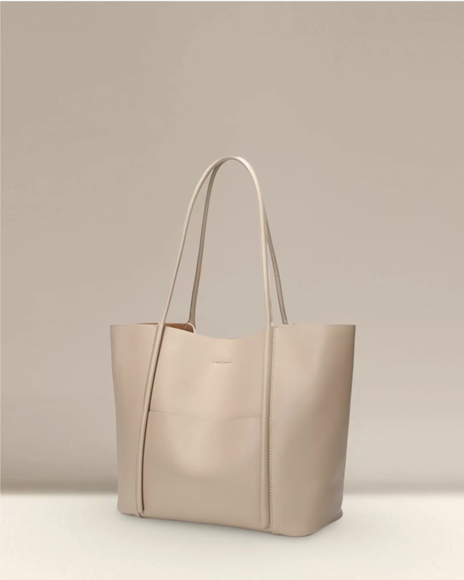 Urban Chic Leather Laptop Tote