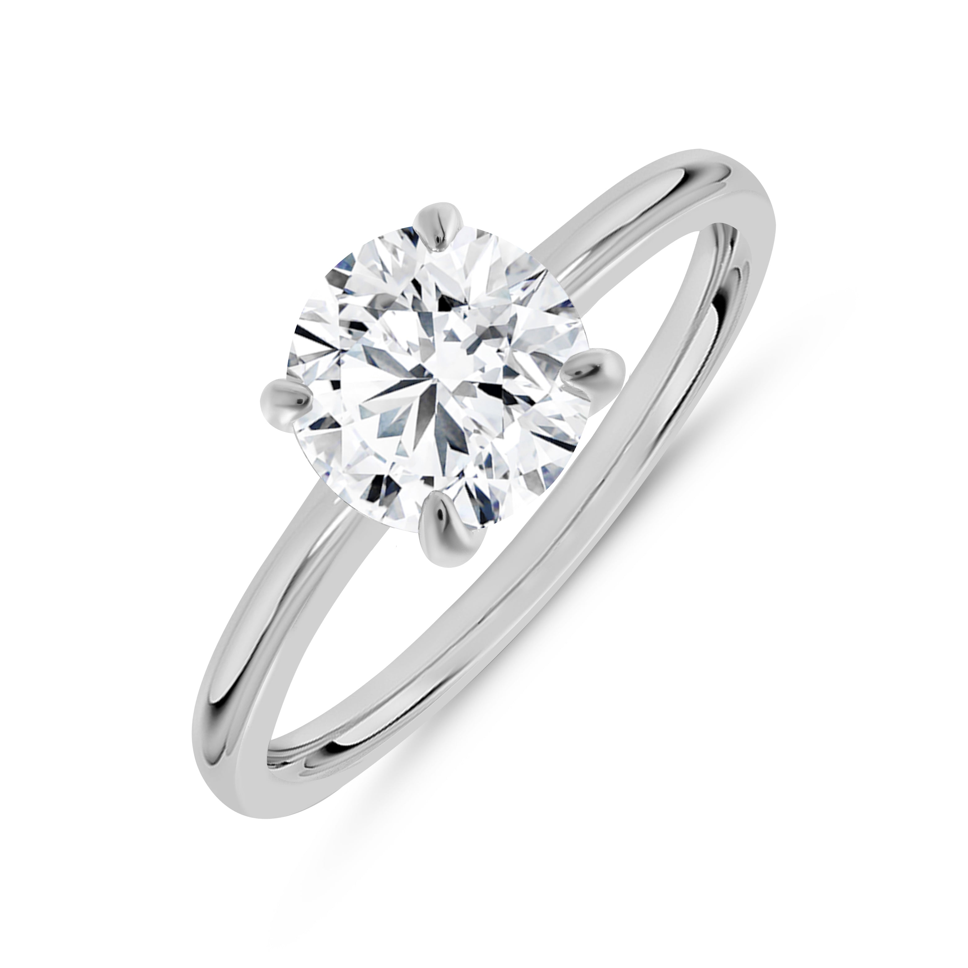 Radiance Everlasting Rose Sterling Silver Ring