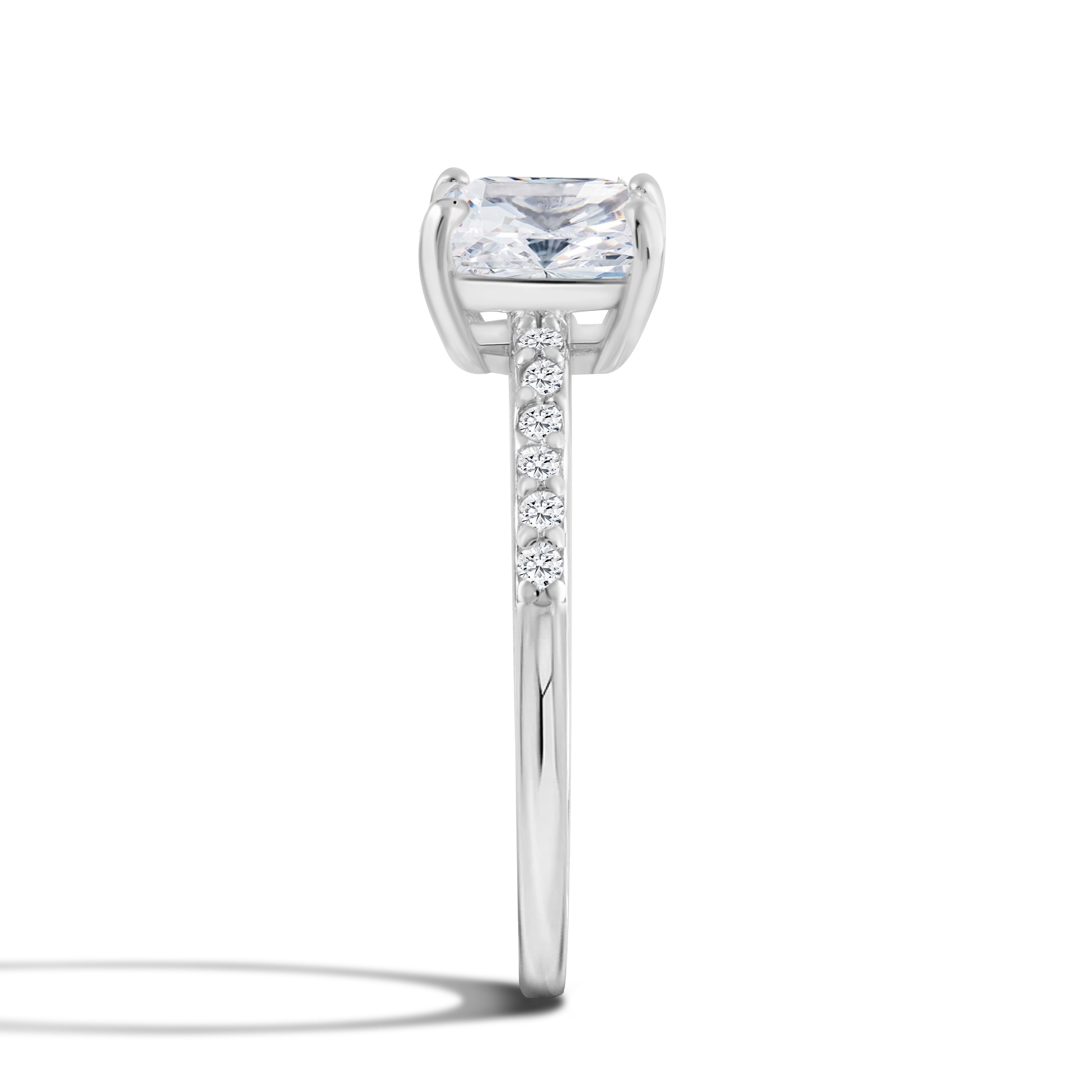 Ethereal Glow Moissanite Ring