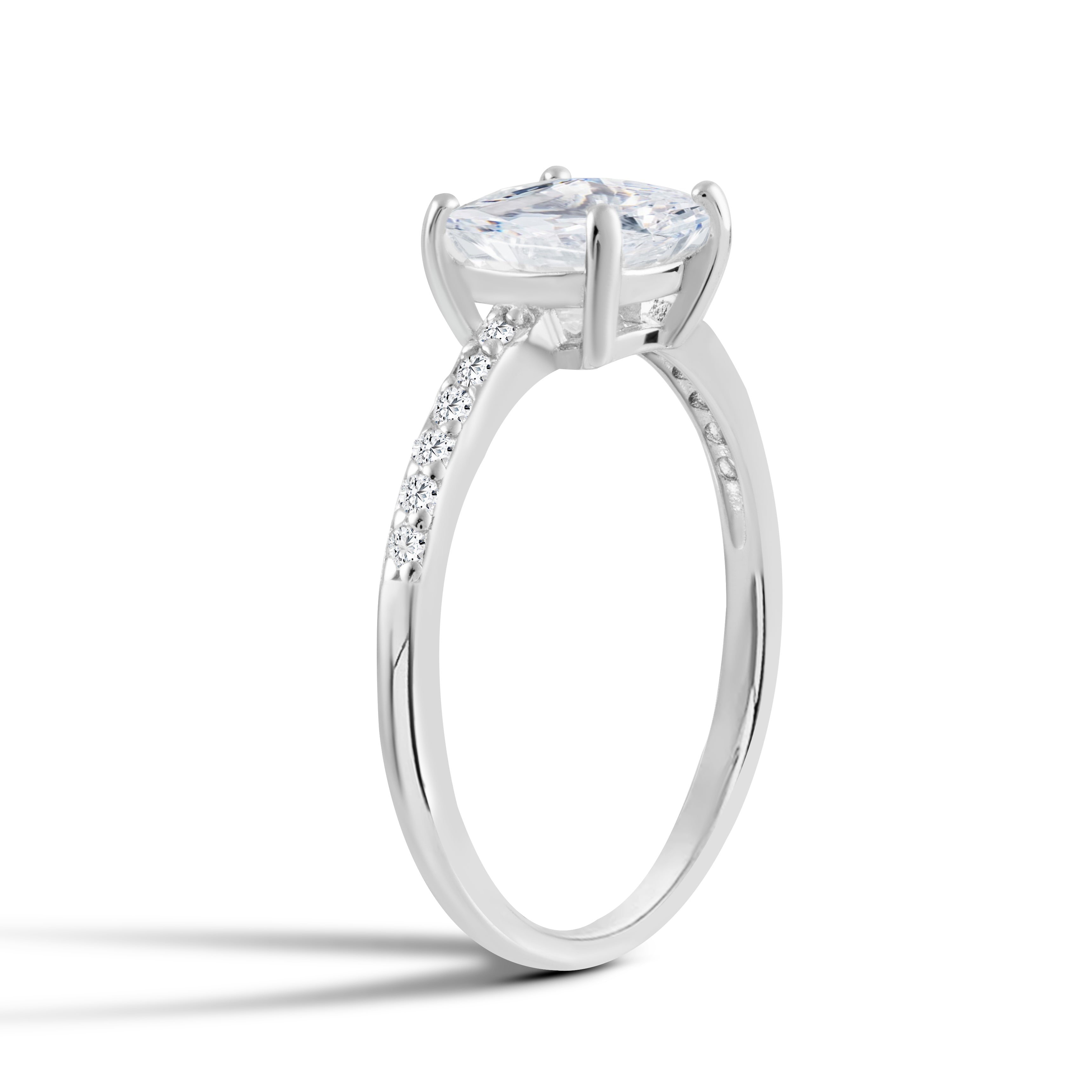Ethereal Glow Moissanite Ring