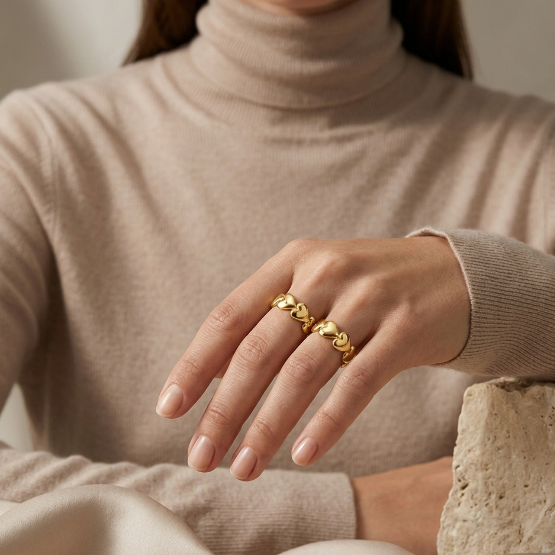 Amorette Passion Heart Ring