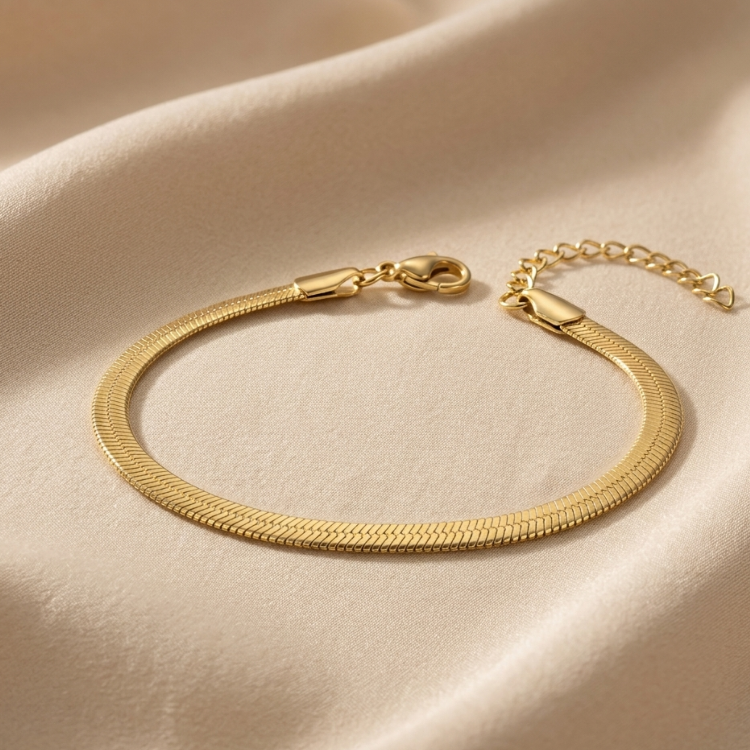 Zyra Soft Silk Chain Bracelet