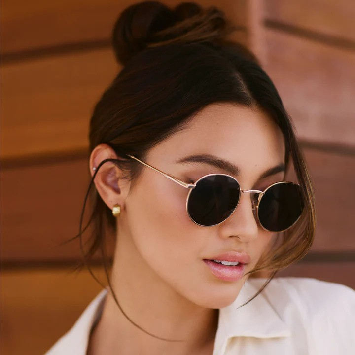 Vintage Vista Round Polarized Sunglasses