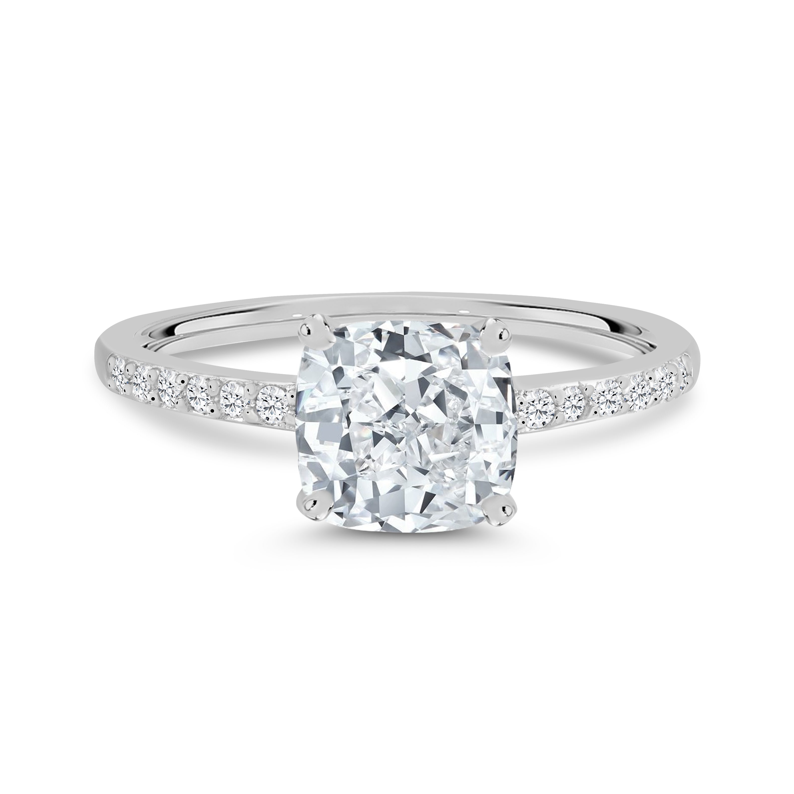 Ethereal Glow Moissanite Ring