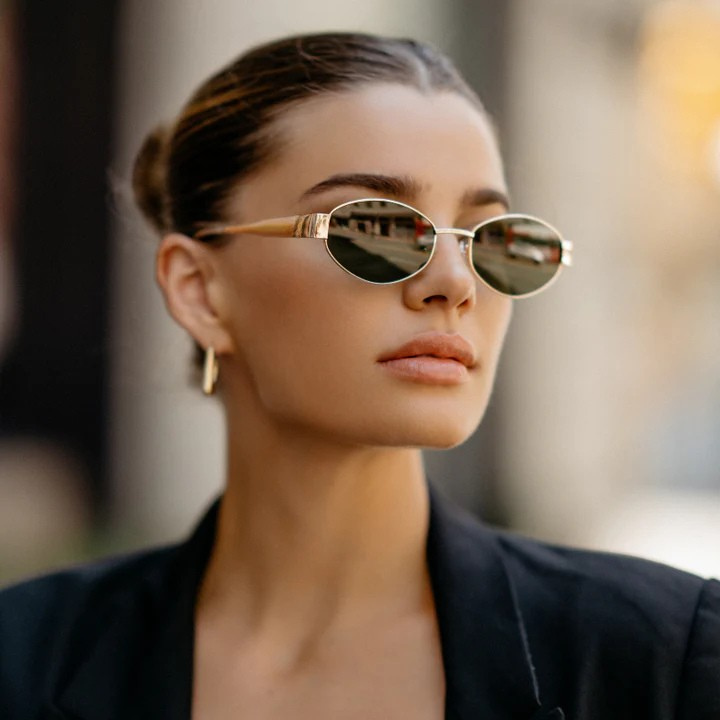 Eternal Elegance Oval Sunglasses