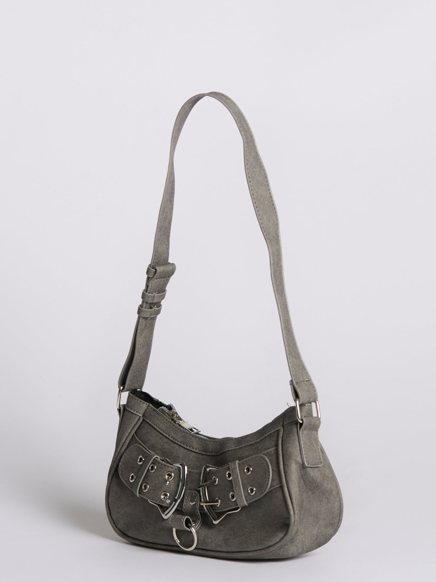 Mini Strap Zazie Leather Shoulder Bag