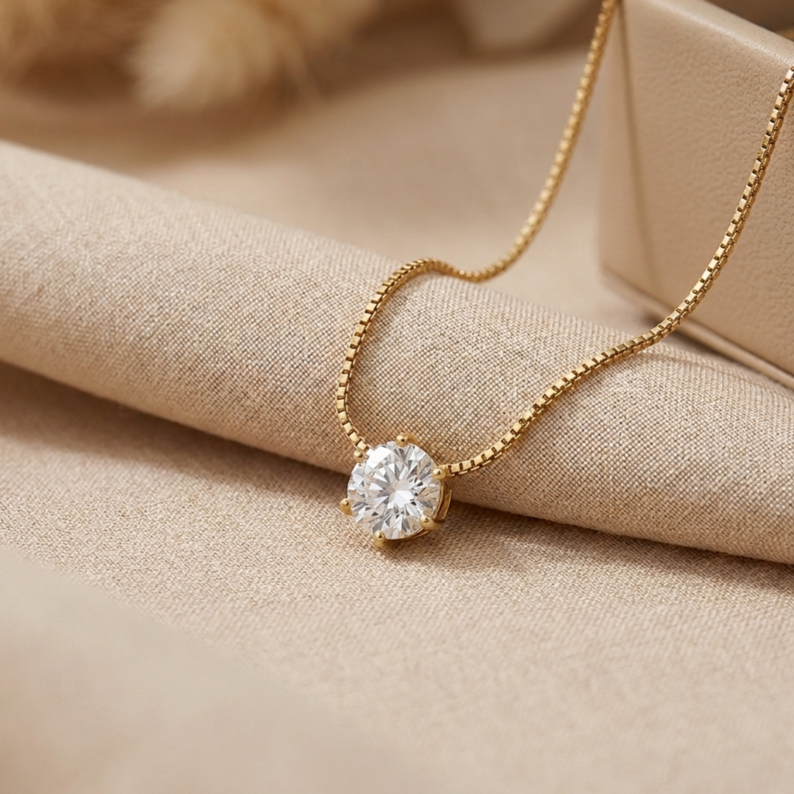 Nova Shine Solitaire Necklace
