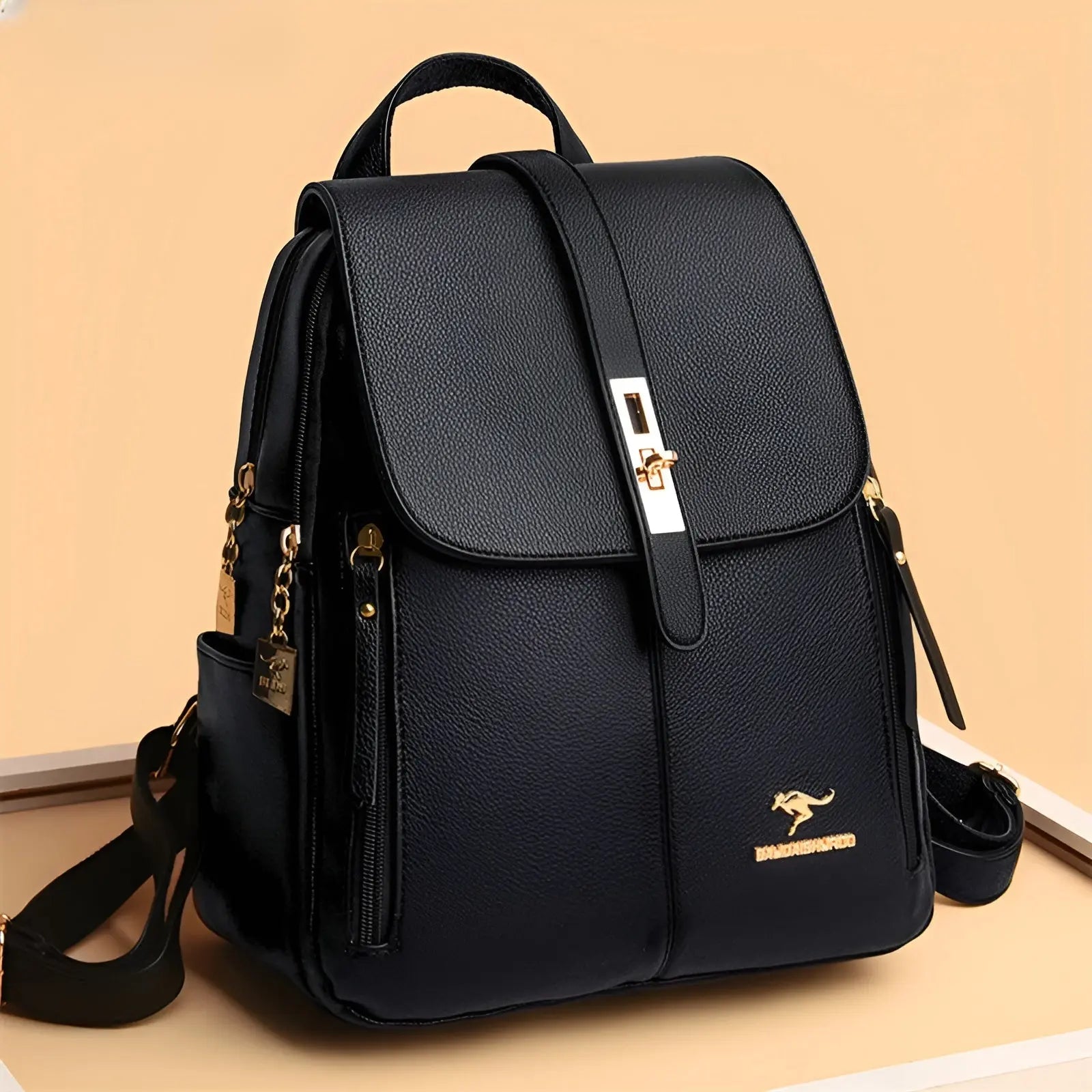 Convertible Vegan Leather Backpack – Where Style Meets Purpose