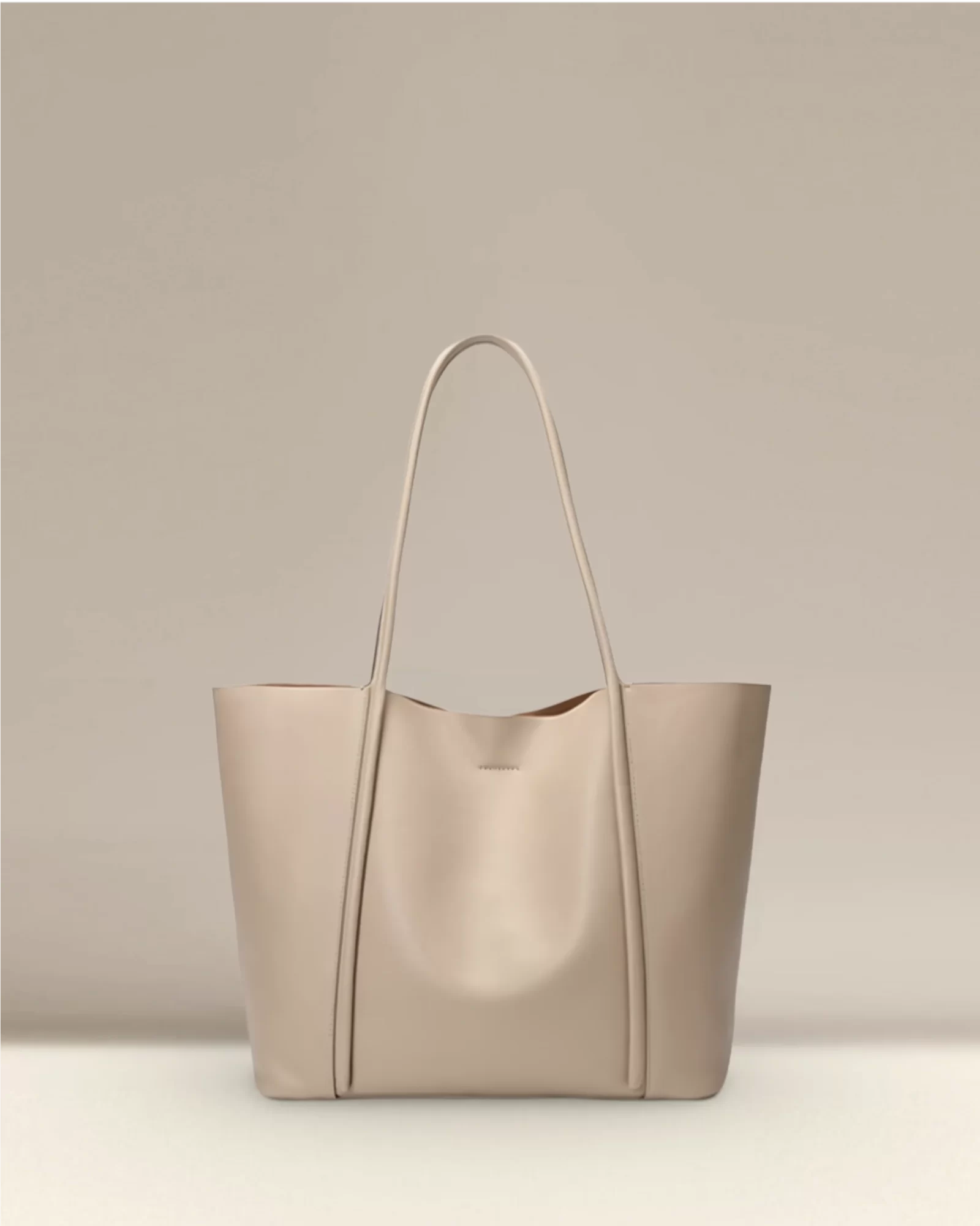 Urban Chic Leather Laptop Tote
