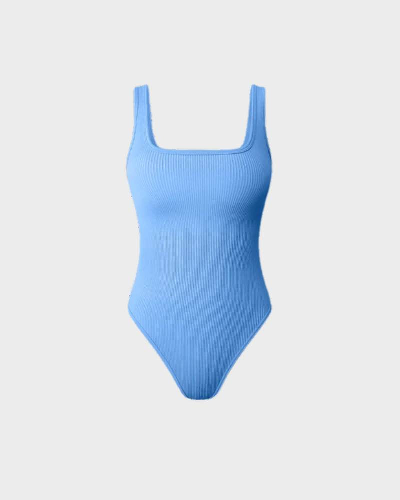 Seamless High-Waist Sculpting Bodysuit