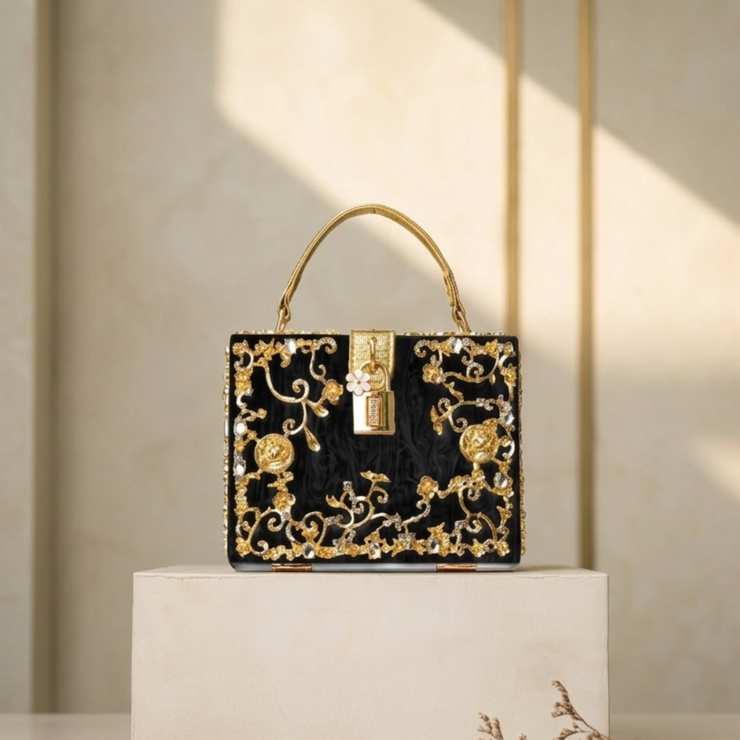 Avielle Acrylic Box Handbag