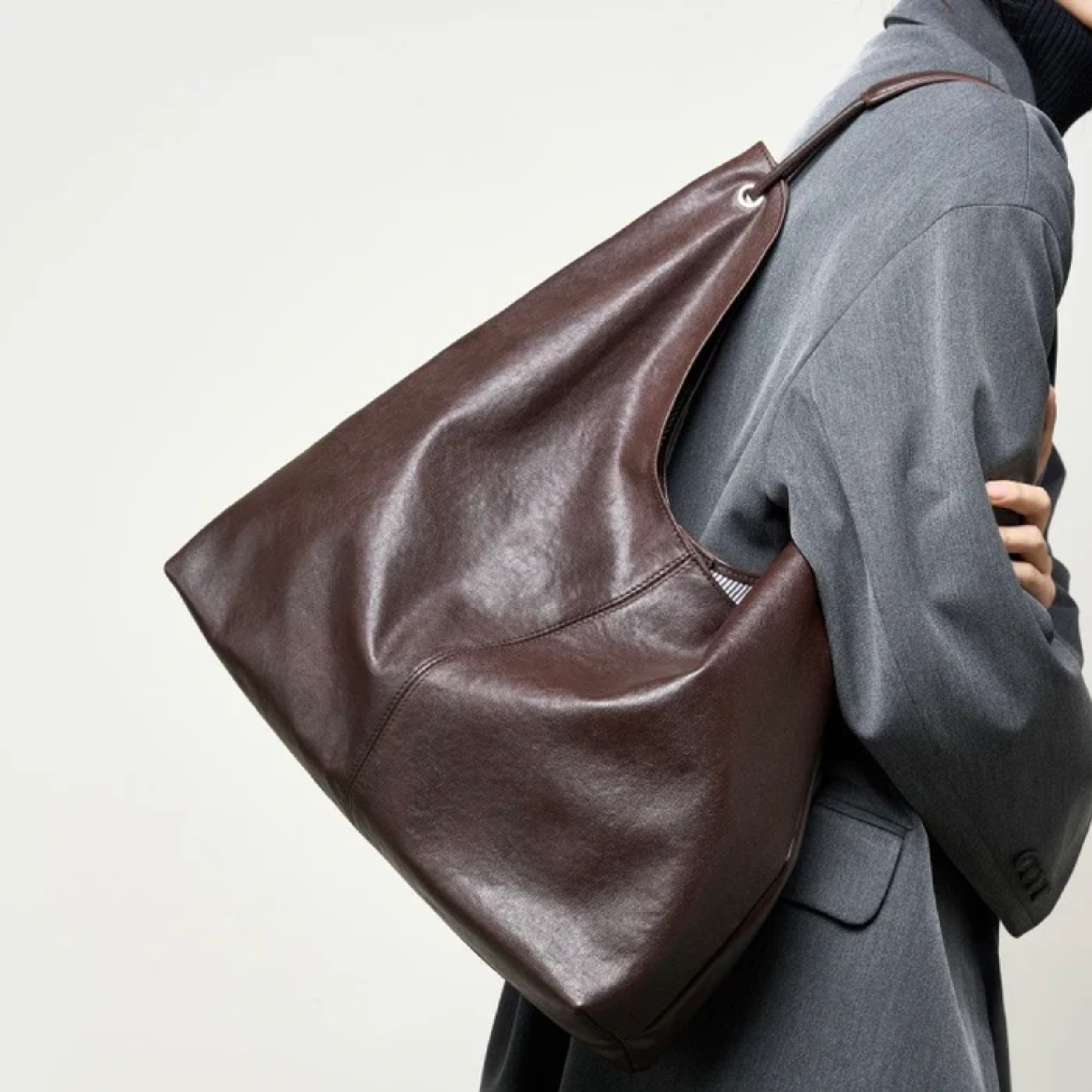 Théia Premium Genuine Leather Tote Bag
