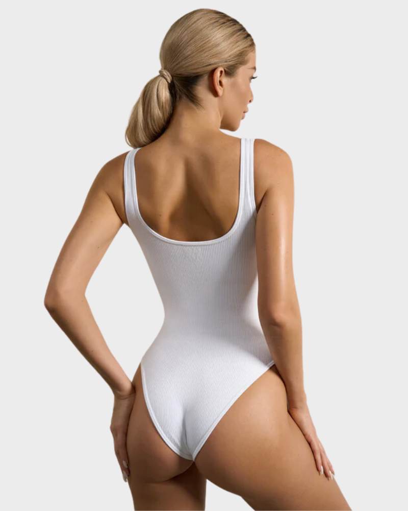 Seamless High-Waist Sculpting Bodysuit
