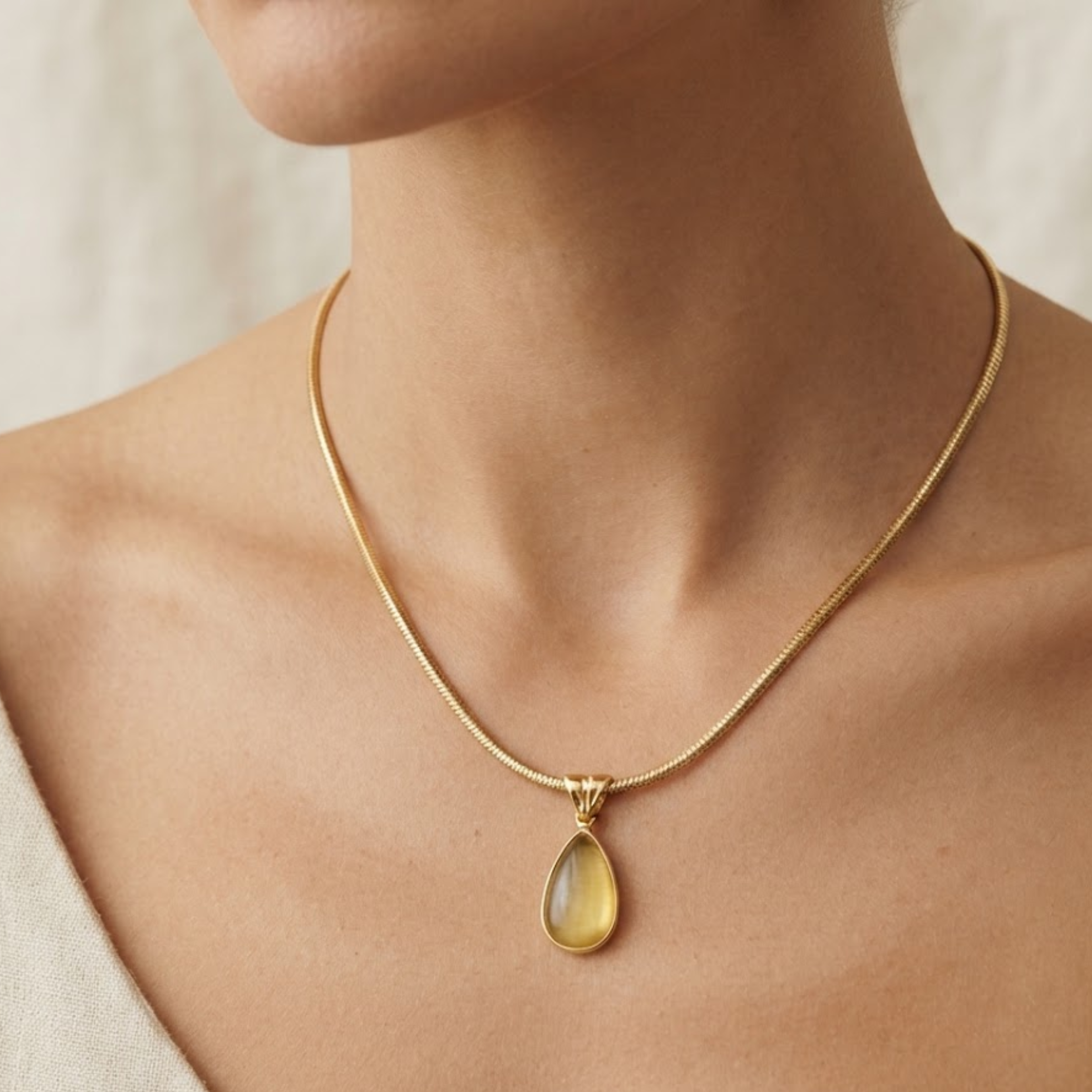 Collier Rosalie Goutte de rosée