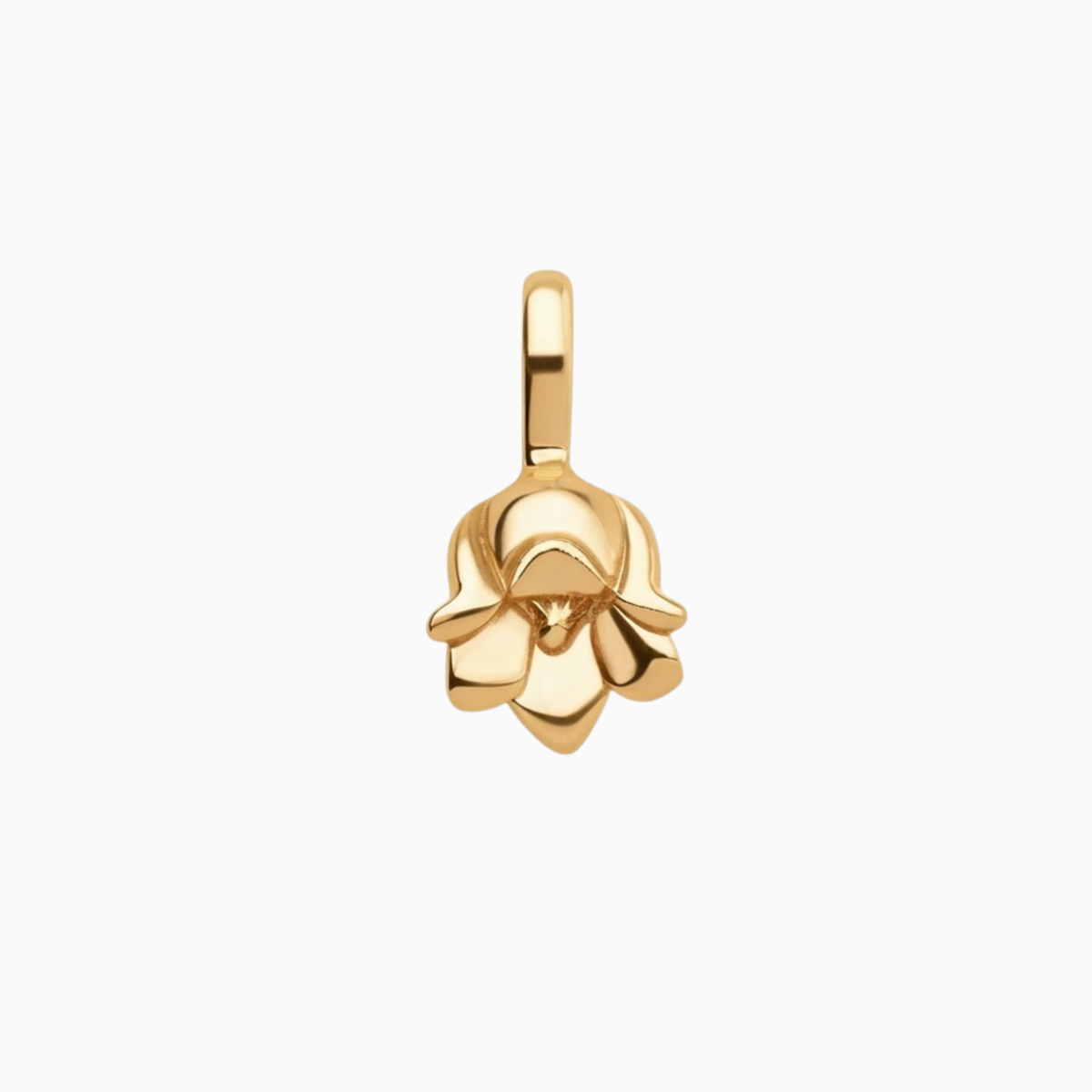 Charms - Golden Floral Motif Pendant