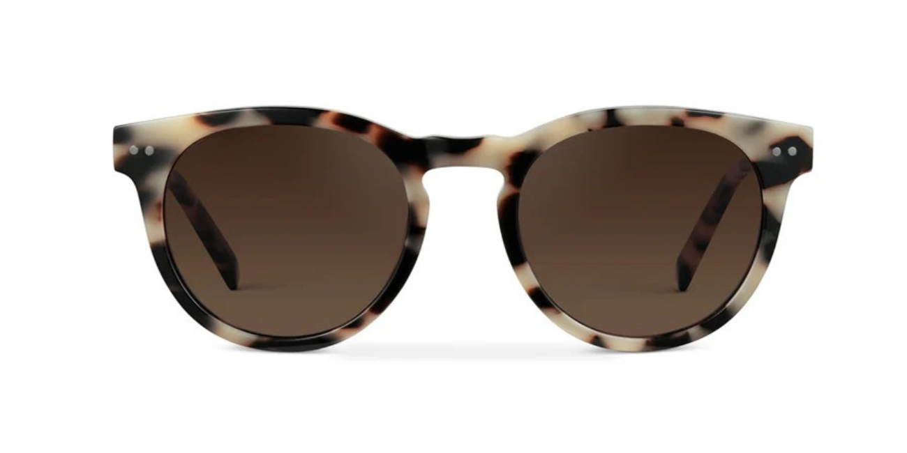 Eclipse Retro Round Polarized Sunglasses