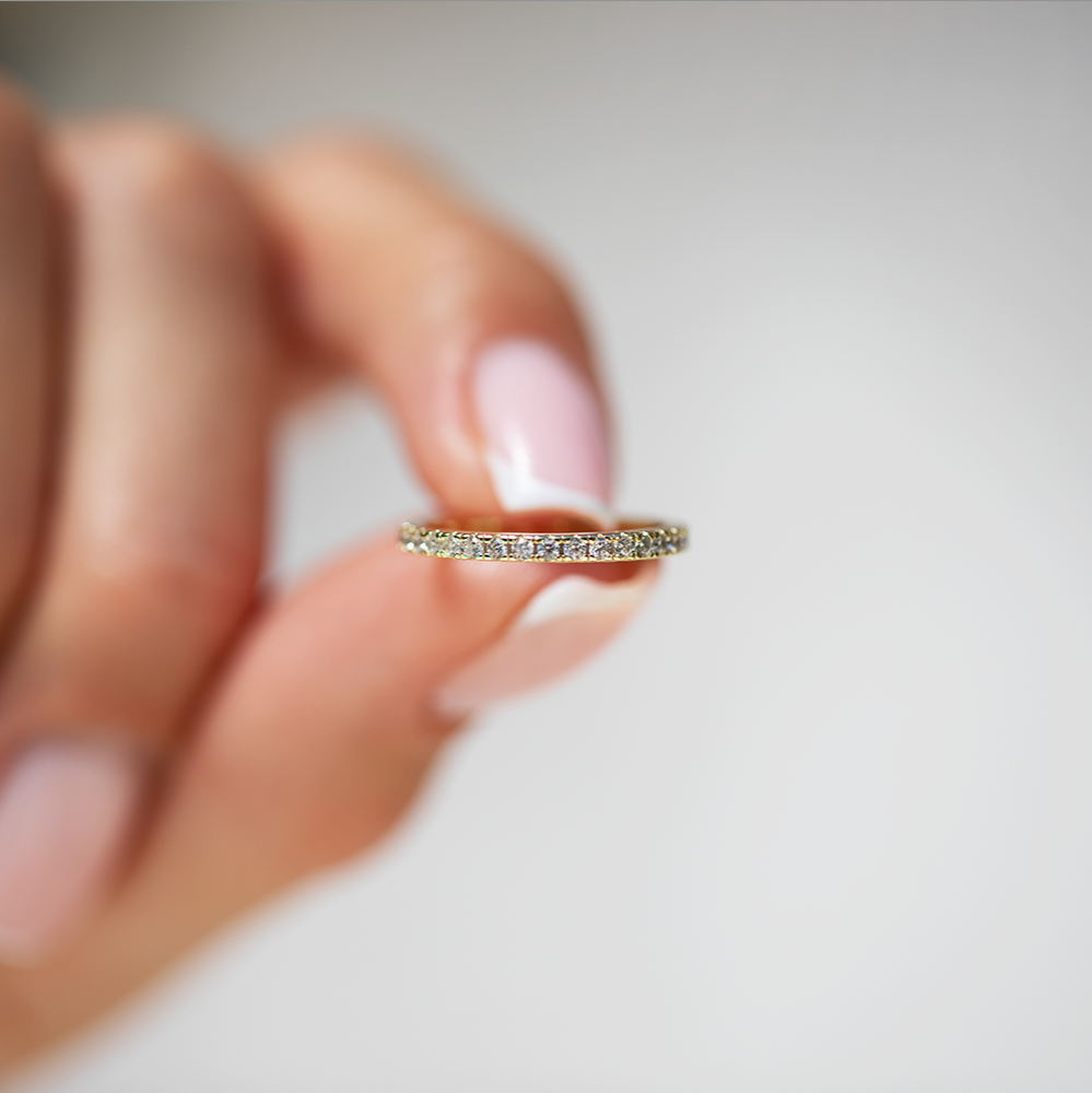Eternal Radiance Sterling Silver Ring