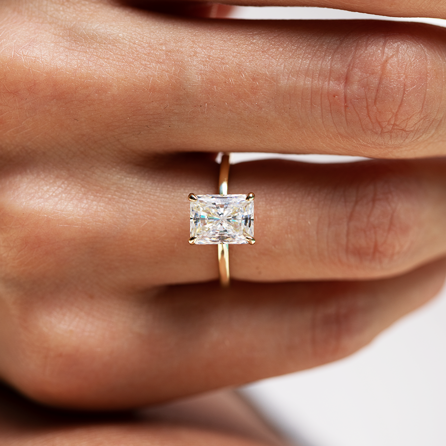 Luminous Promise Moissanite Ring