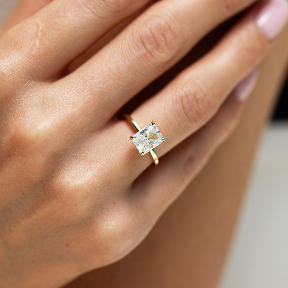 Luminous Promise Moissanite Ring