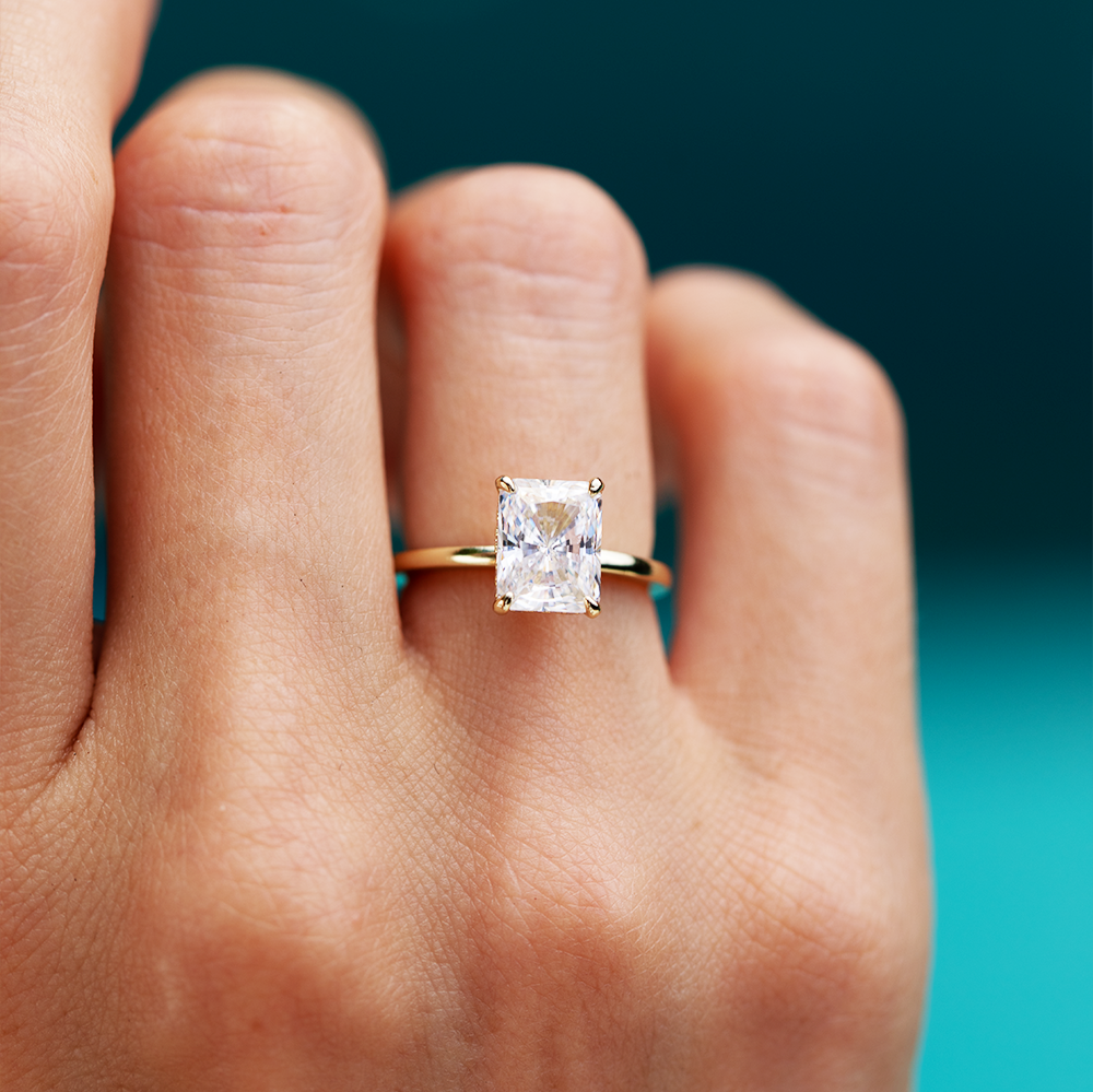 Luminous Promise Moissanite Ring