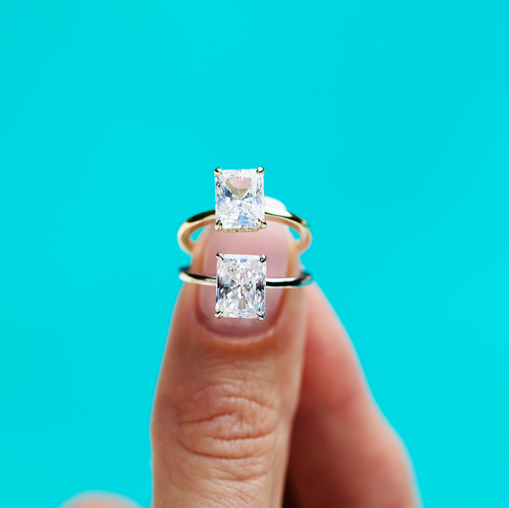 Luminous Promise Moissanite Ring