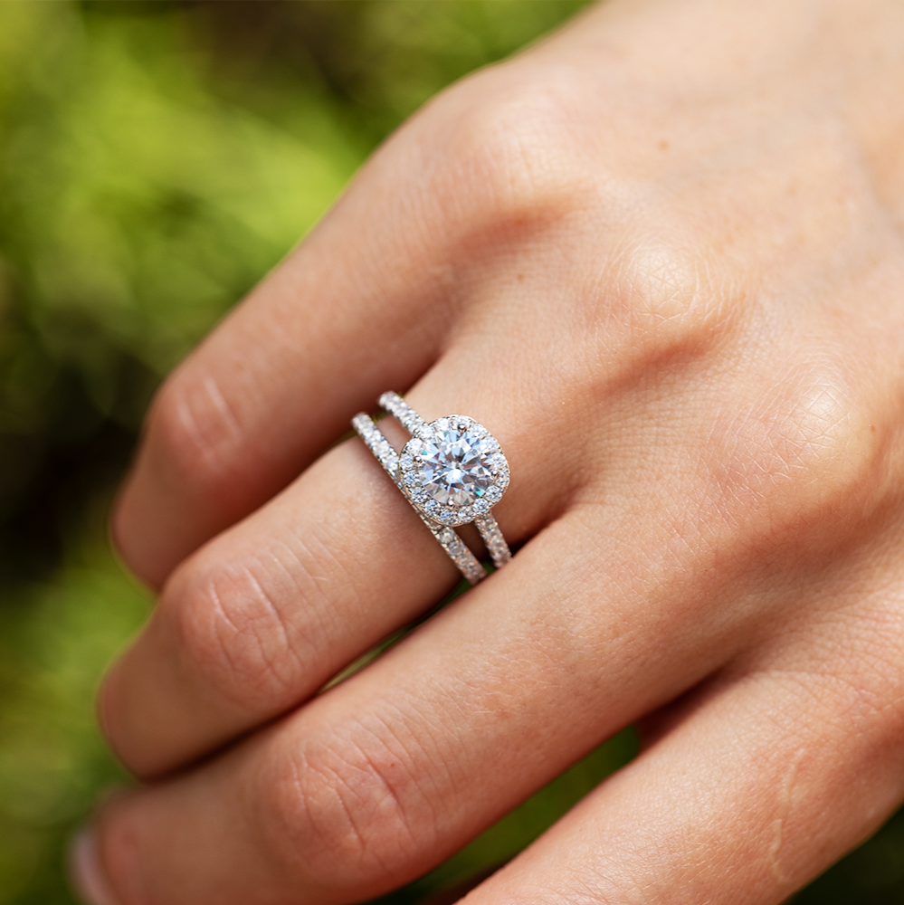 Eternal Grace Moissanite Ring