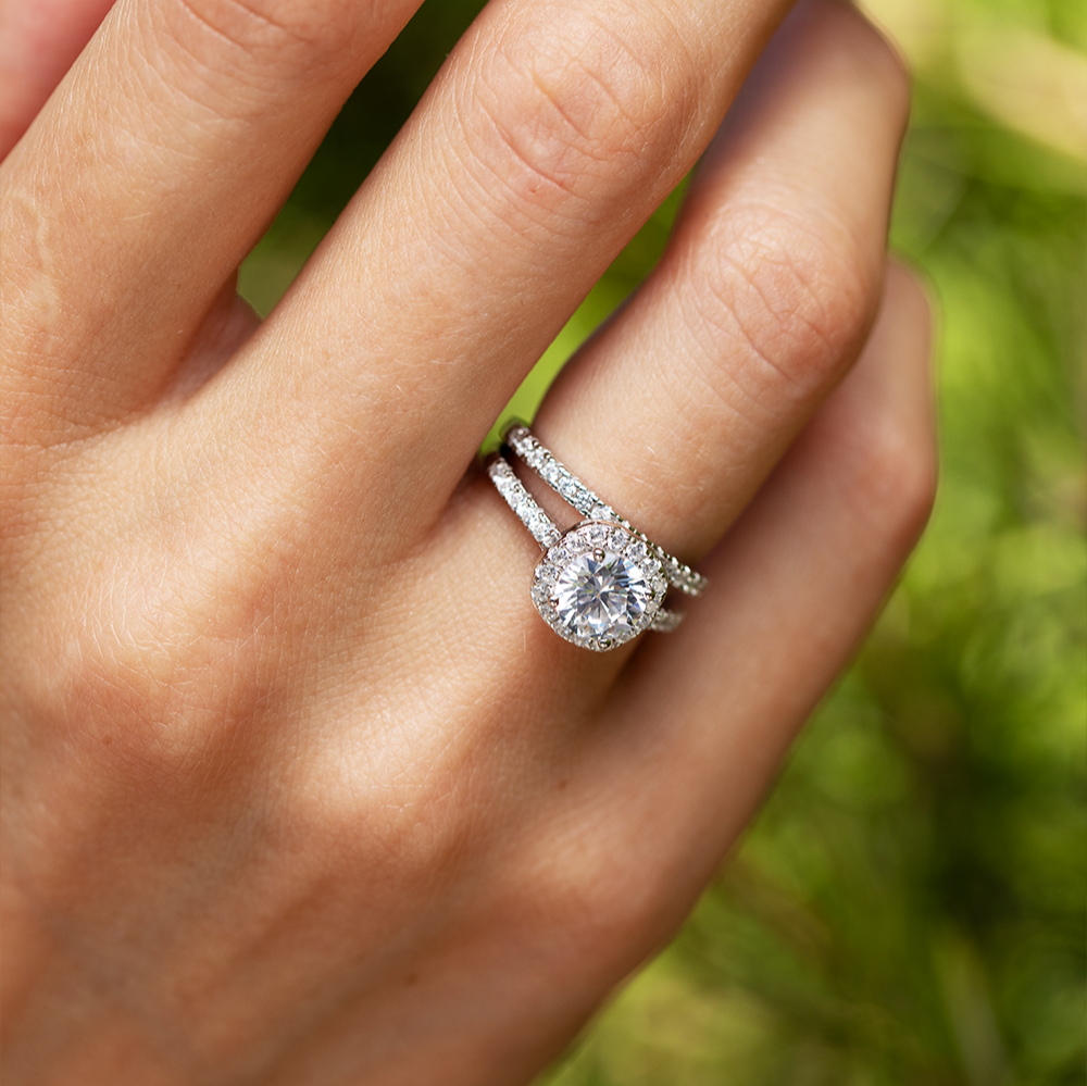 Eternal Grace Moissanite Ring