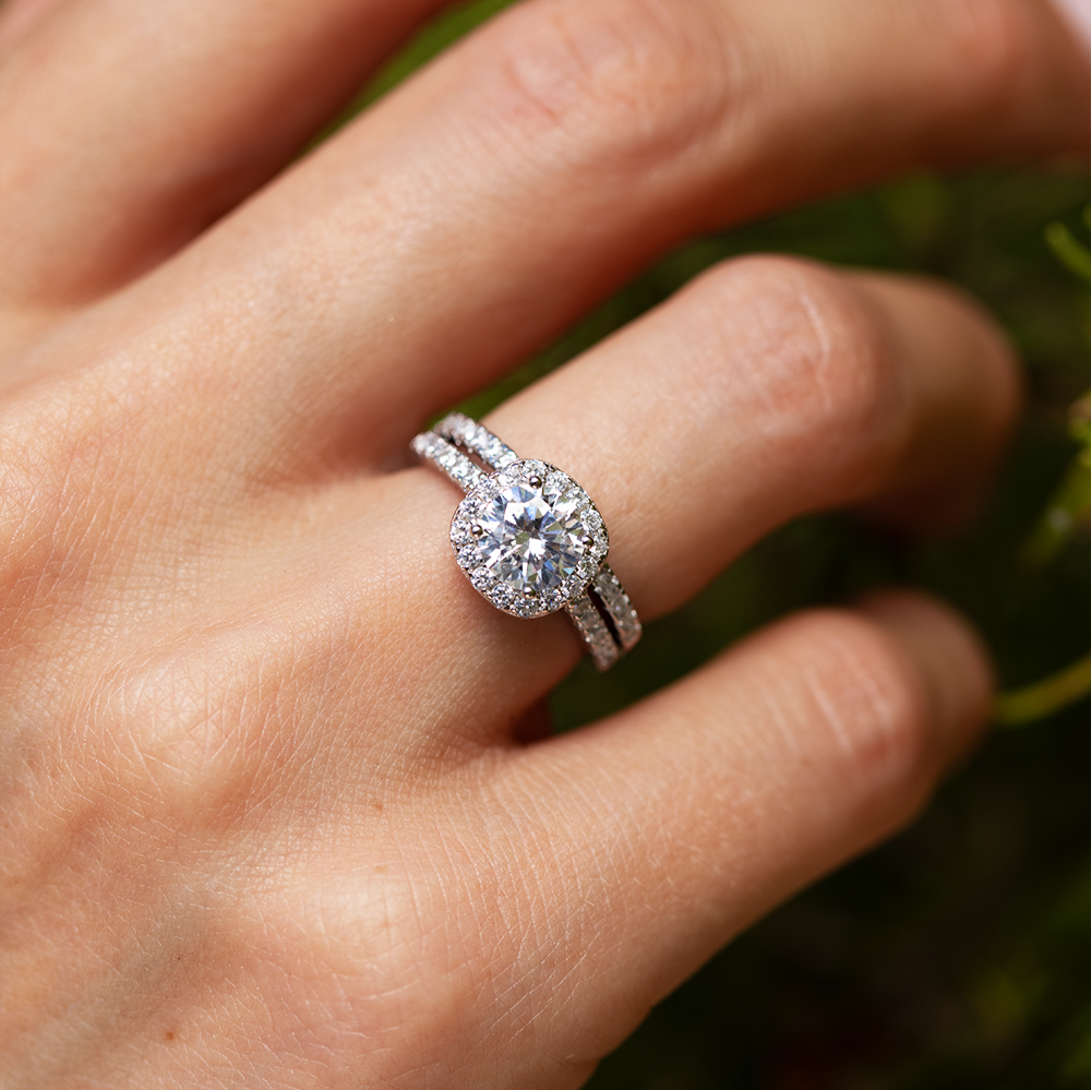 Eternal Grace Moissanite Ring