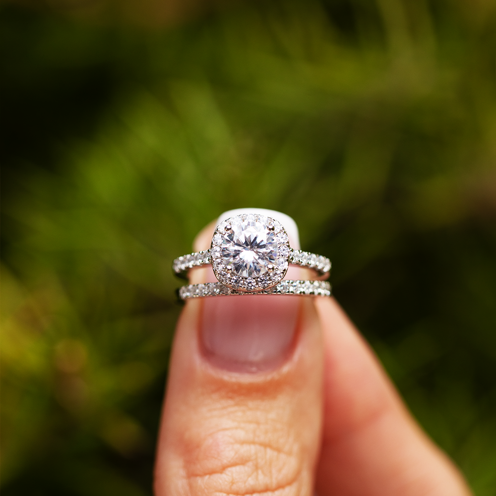 Eternal Grace Moissanite Ring