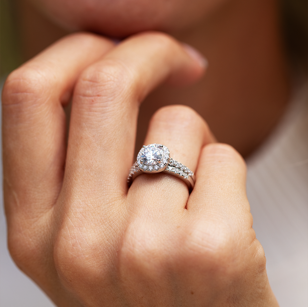 Eternal Grace Moissanite Ring