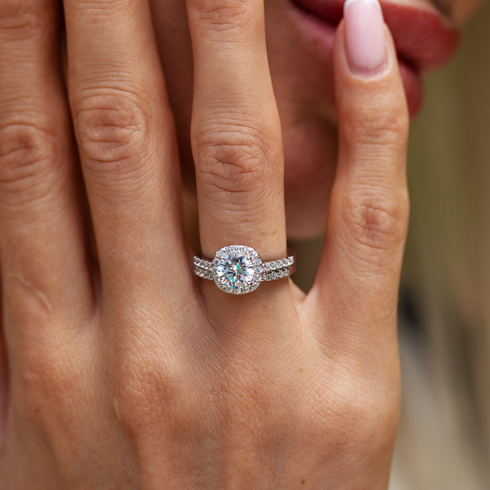 Eternal Grace Moissanite Ring